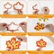 42 Packs Fall Leaf Suncatchers Crafts for Kids, Thanksgiving Leaf Tissue Art Crafts(Fall Leaf)10 x 7 x 0.35 inches